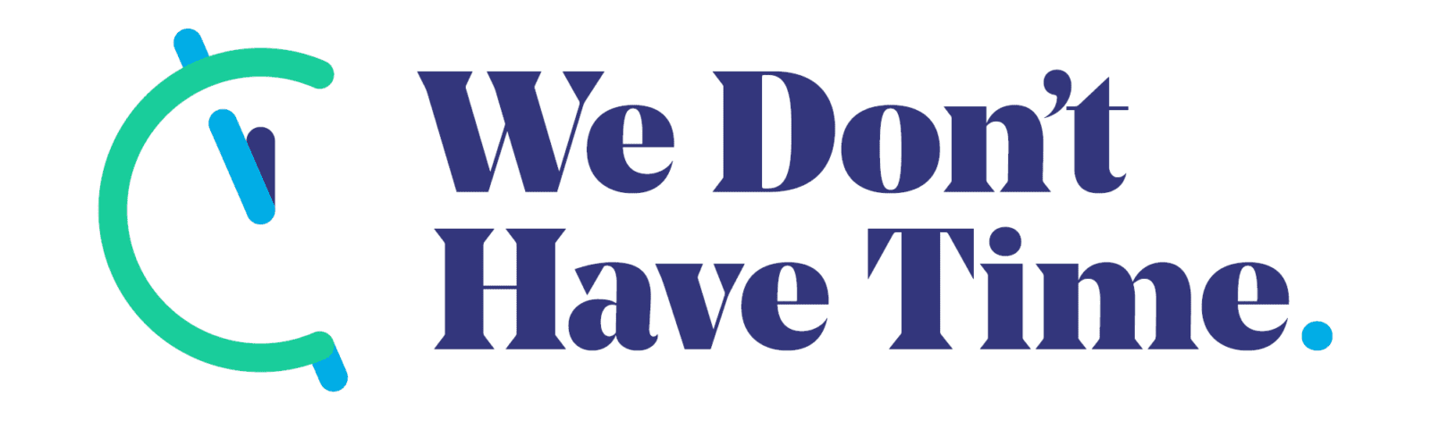 We don't have the time logo